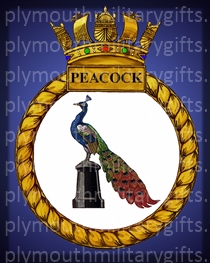 HMS Peacock Magnet